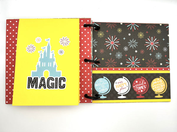 Premade Disney Scrapbook Photo Album