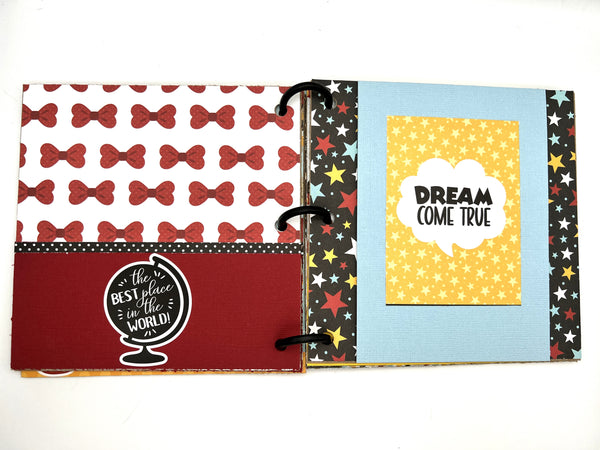 Premade Disney Scrapbook Photo Album