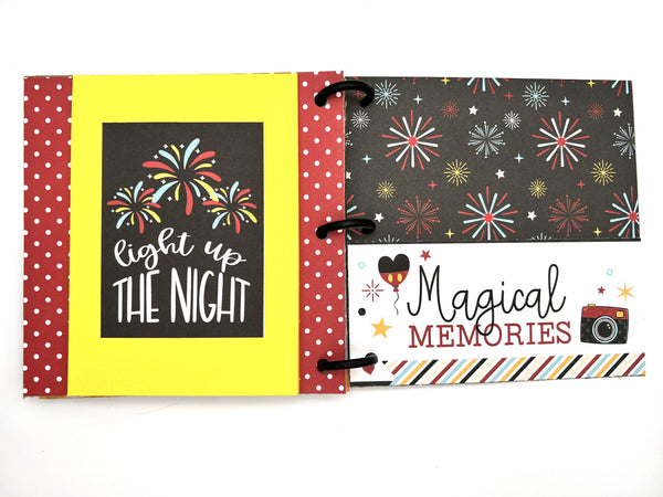 Premade Disney Scrapbook Photo Album