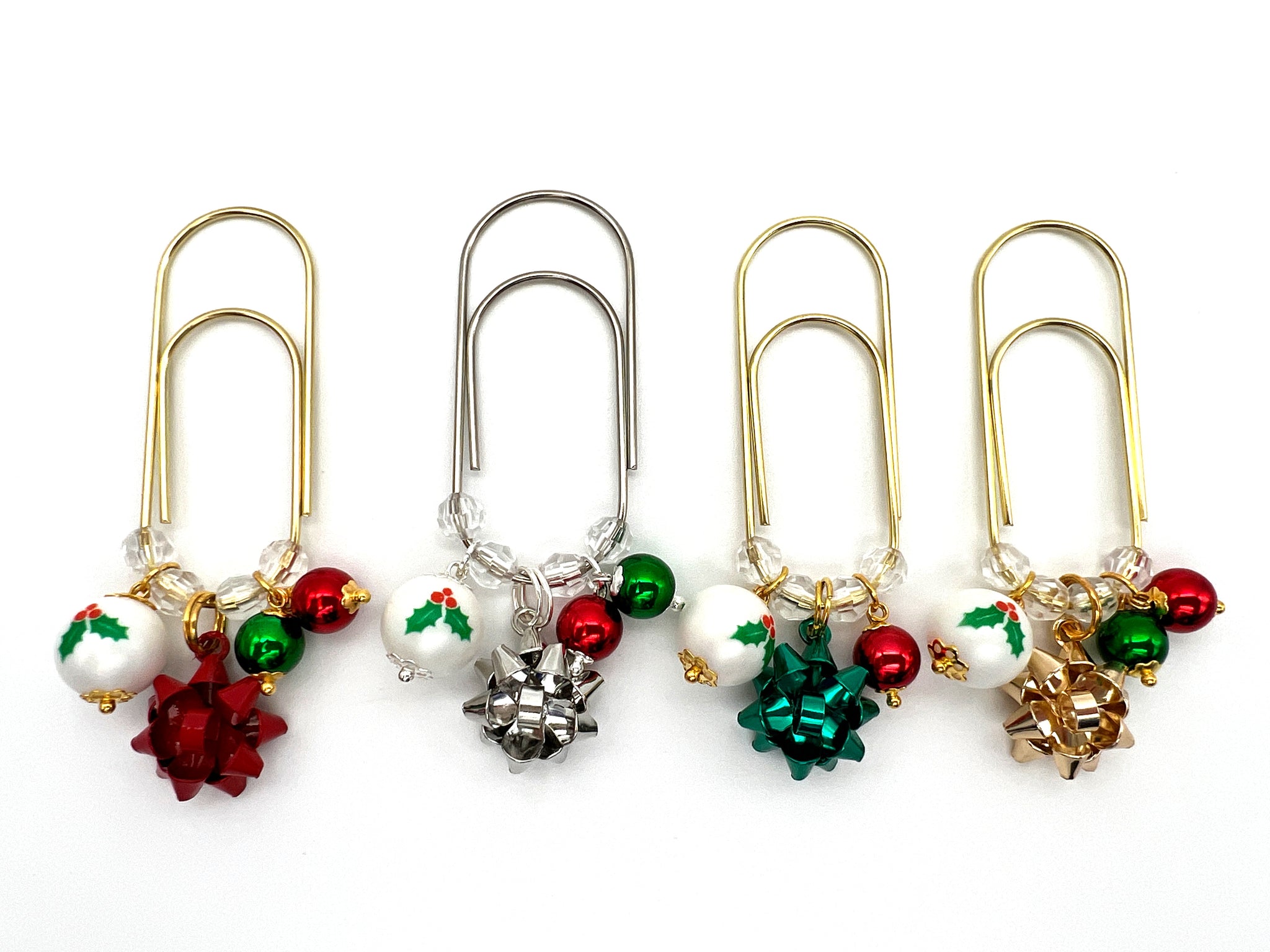Christmas Bow Planner Paperclip