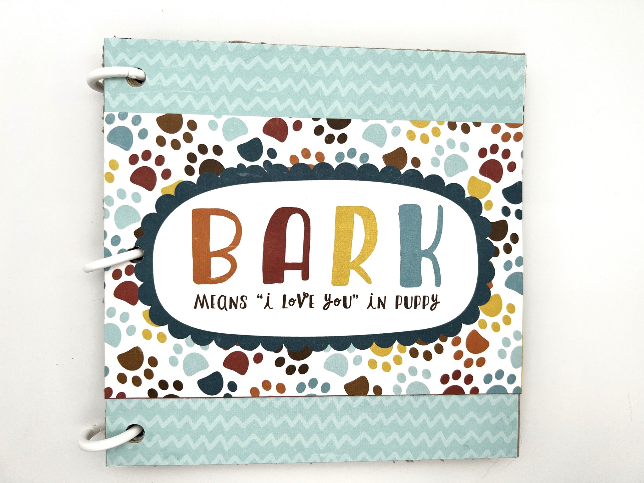 Premade Dog Scrapbook Photo Album