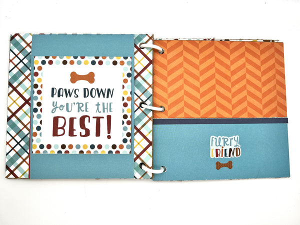 Premade Dog Scrapbook Photo Album