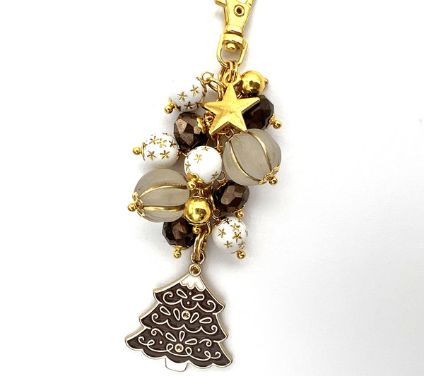 Christmas Gingerbread Charm Dangle Clip