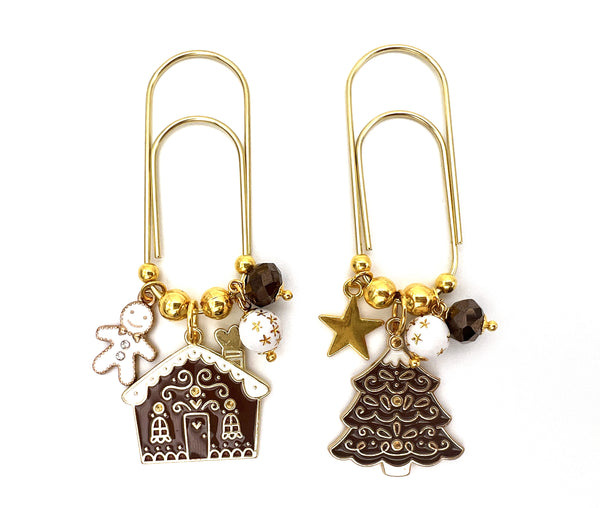 Christmas Gingerbread Planner Paperclip