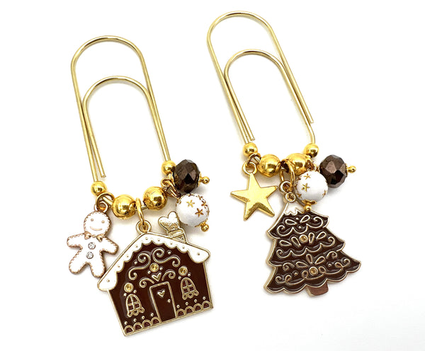 Christmas Gingerbread Planner Paperclip