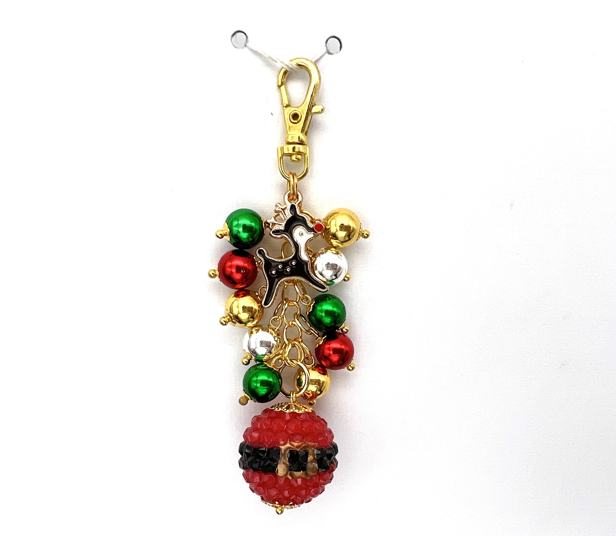 Christmas Reindeer Charm Clip