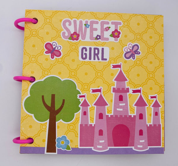 Premade Princess Scrapbook Photo Album