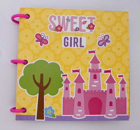 Premade Princess Scrapbook Photo Album