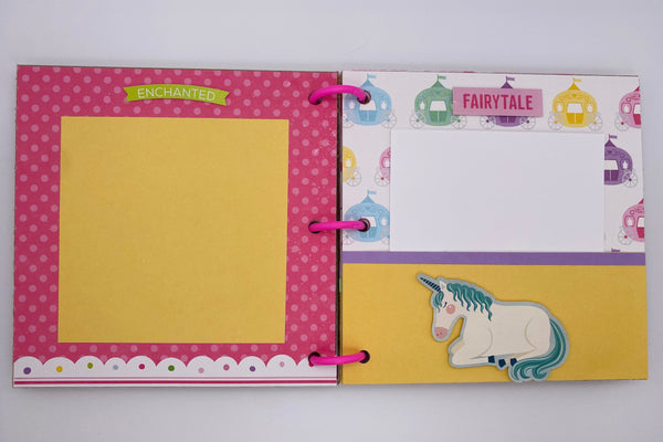 Premade Princess Scrapbook Photo Album