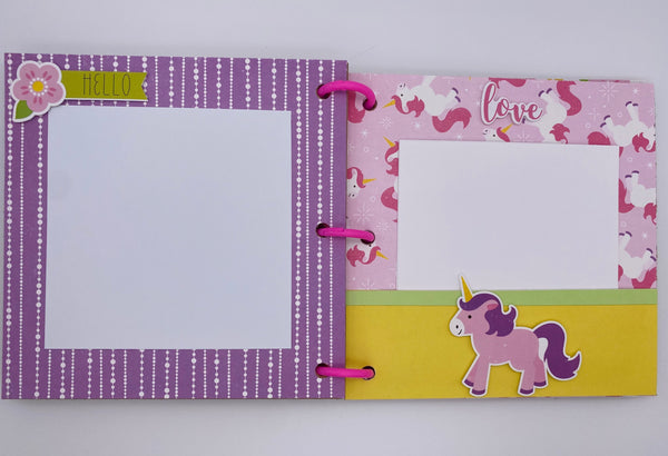 Premade Princess Scrapbook Photo Album