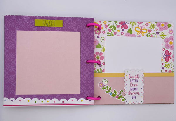 Premade Princess Scrapbook Photo Album