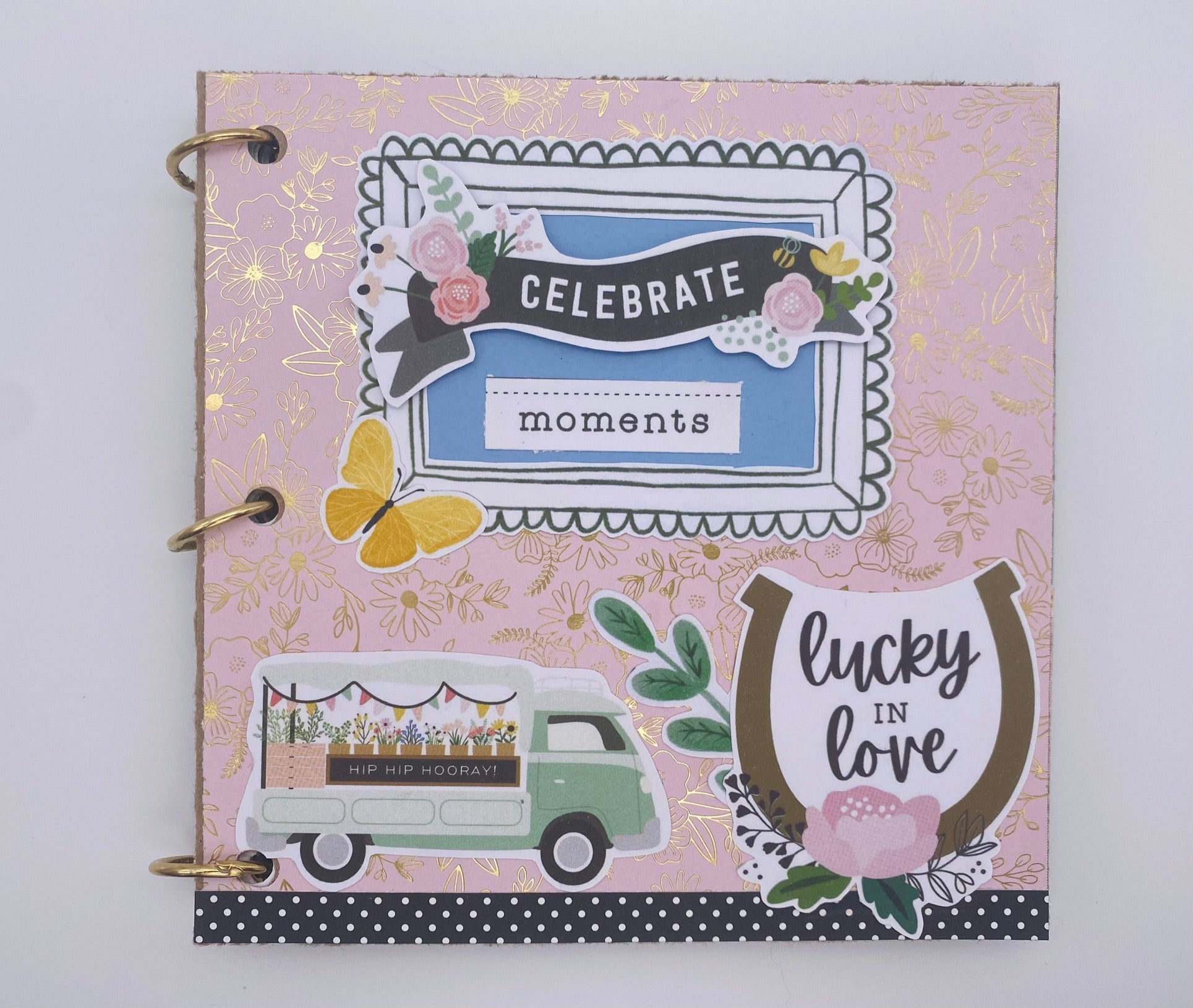 Premade Bridal Shower, Wedding Scrapbook Photo Album