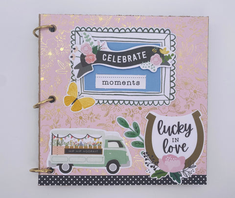 Premade Bridal Shower, Wedding Scrapbook Photo Album