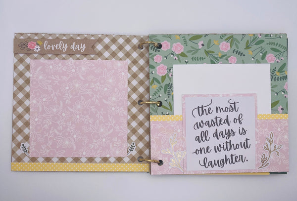 Premade Bridal Shower, Wedding Scrapbook Photo Album