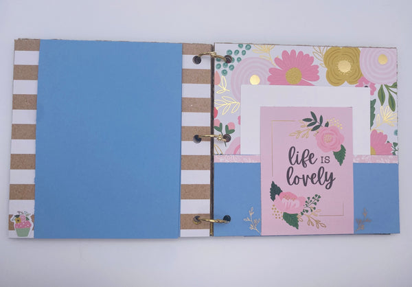 Premade Bridal Shower, Wedding Scrapbook Photo Album