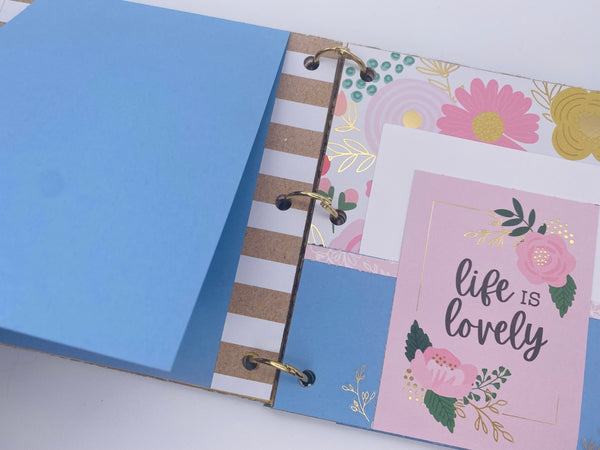 Premade Bridal Shower, Wedding Scrapbook Photo Album