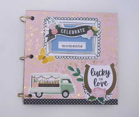 Premade Bridal Shower, Wedding Scrapbook Photo Album
