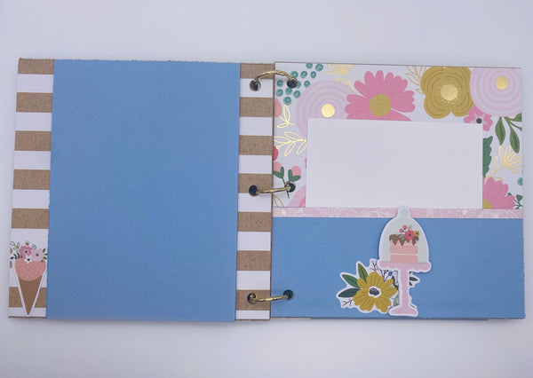 Premade Bridal Shower, Wedding Scrapbook Photo Album