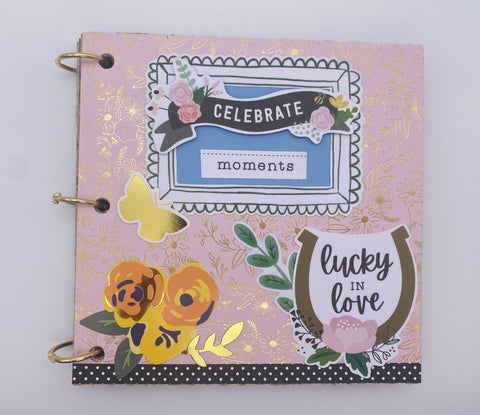 Premade Bridal Shower, Wedding Scrapbook Photo Album