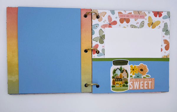 Premade Family Scrapbook Photo Album