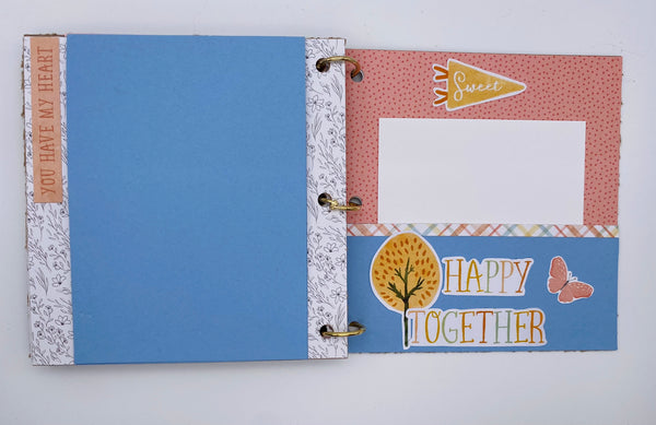 Premade Family Scrapbook Photo Album