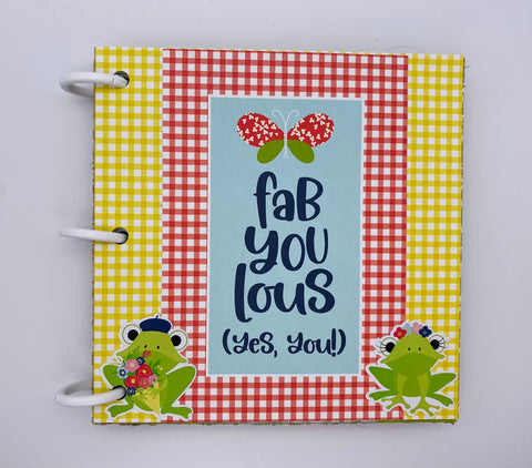 Premade Kid Scrapbook Photo Album