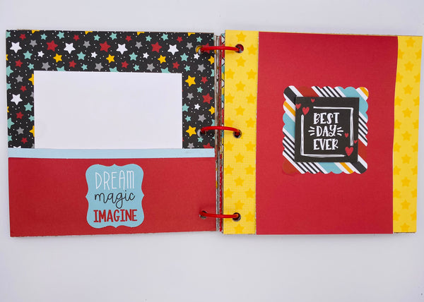 Premade Disney Scrapbook Photo Album