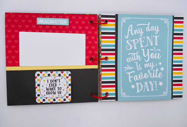 Premade Disney Scrapbook Photo Album