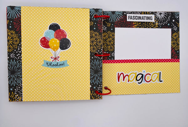 Premade Disney Scrapbook Photo Album