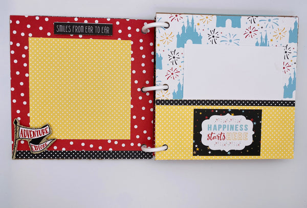 Premade Disney Scrapbook Photo Album