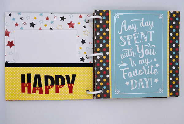 Premade Disney Scrapbook Photo Album