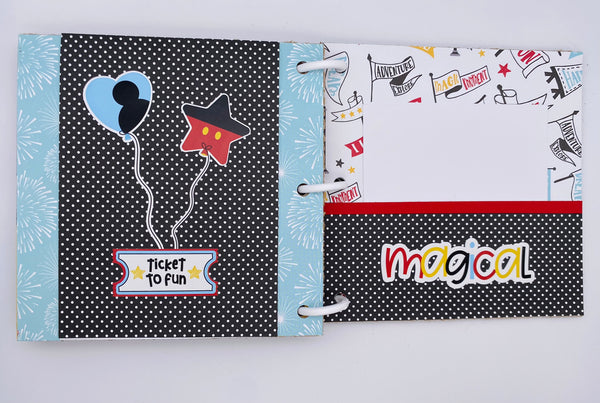 Premade Disney Scrapbook Photo Album
