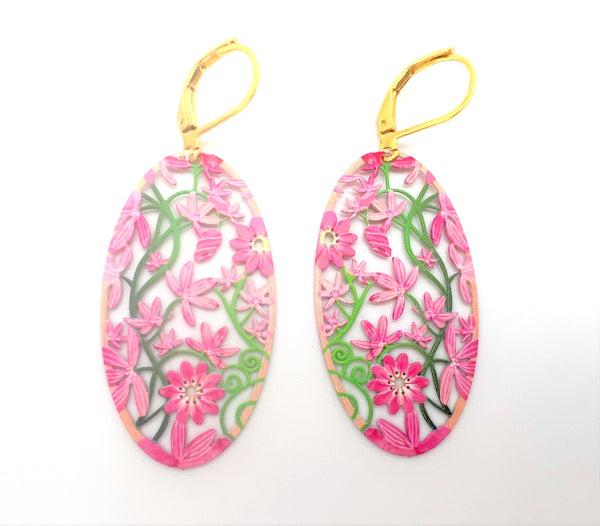 Lightweight Flower Earrings