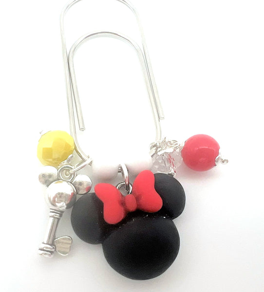 Disney Minnie Charm Clip or Paperclip