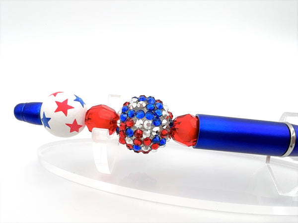 July 4th Red White & Blue Pen