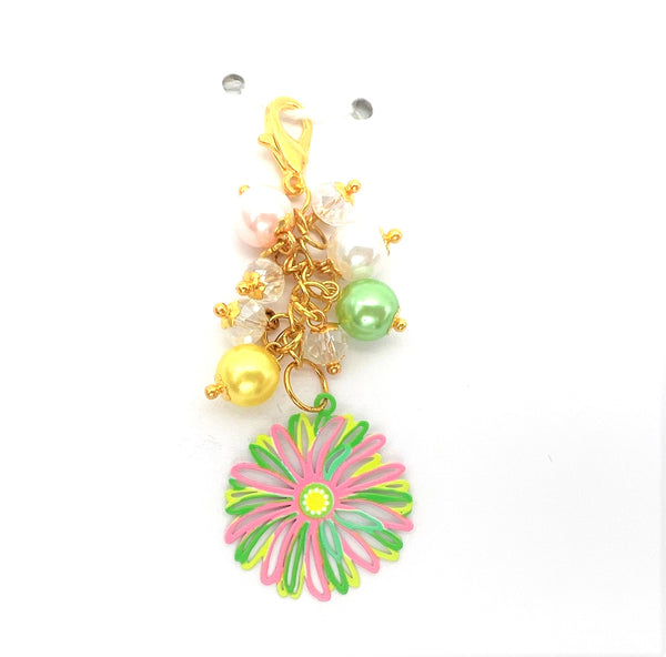 Lilly Flower Planner Charm Clip