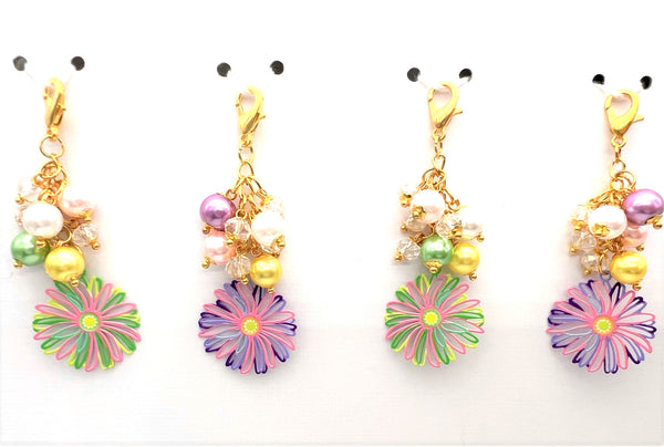 Lilly Flower Planner Charm Clip