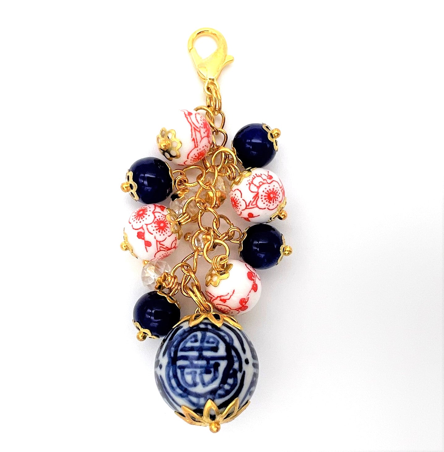 Chinoiserie Charm Clip