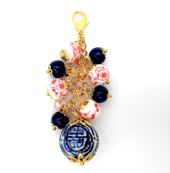 Chinoiserie Charm Clip