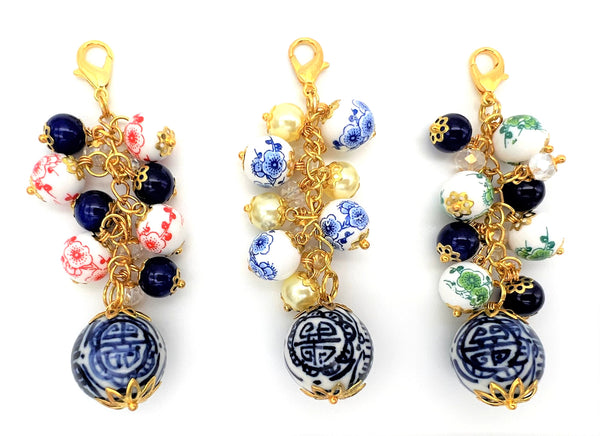 Chinoiserie Charm Clip
