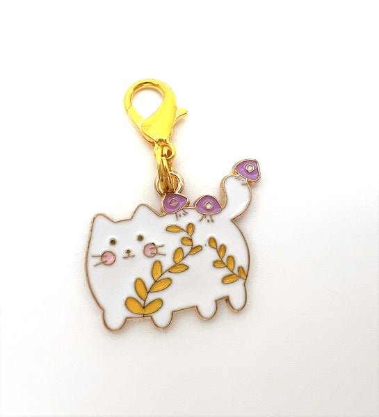 Cat Charm Clip or Paperclip