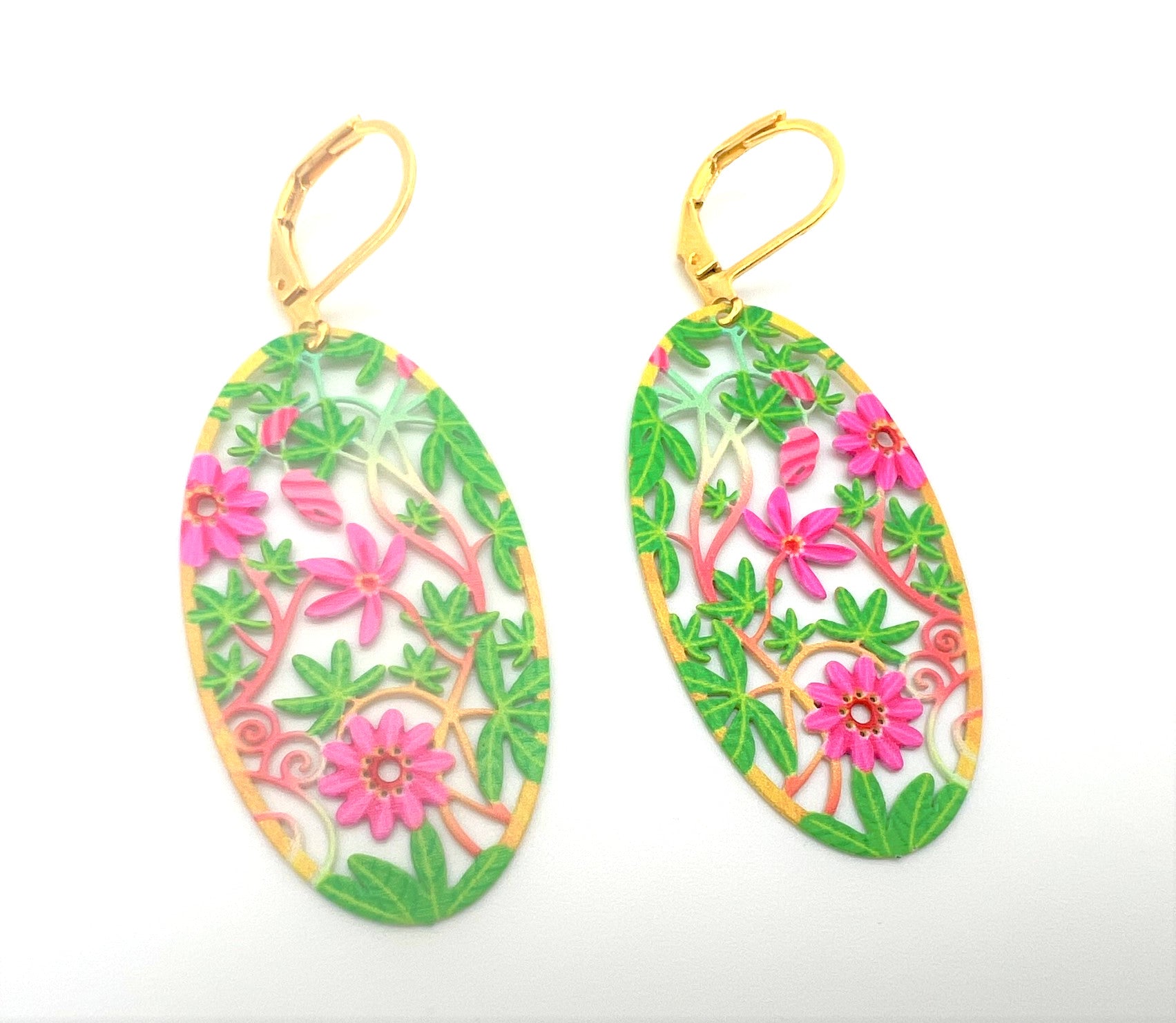 Lightweight Flower Earrings