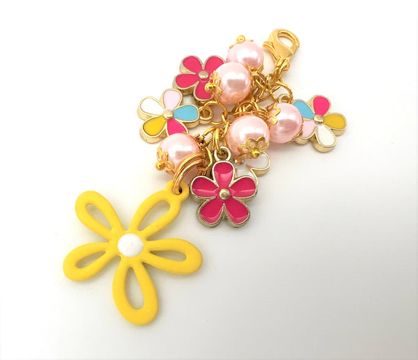 Flower Charm Clip