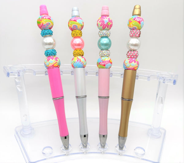 Lilly Silicone Beaded Pen