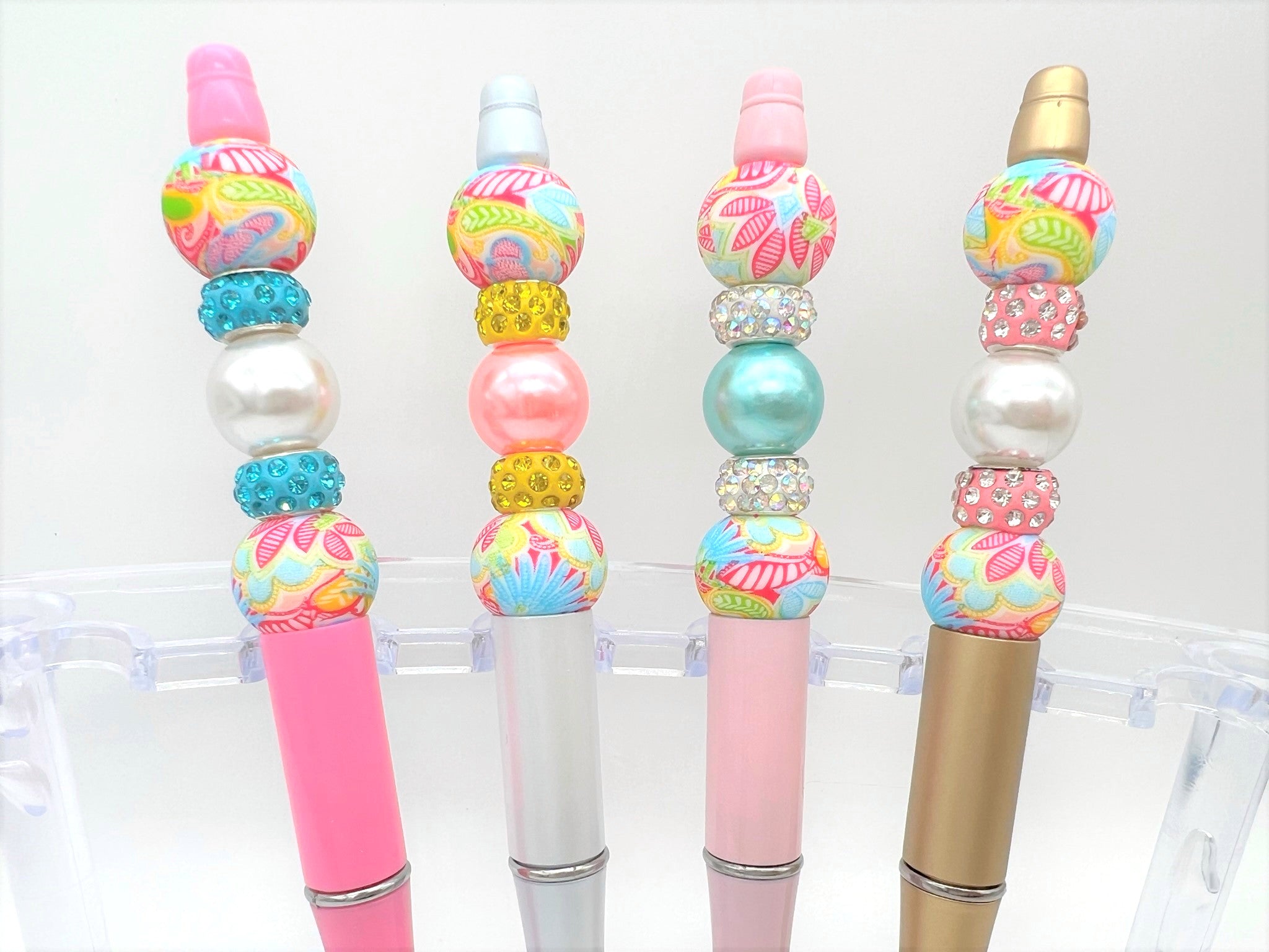 Lilly Silicone Beaded Pen