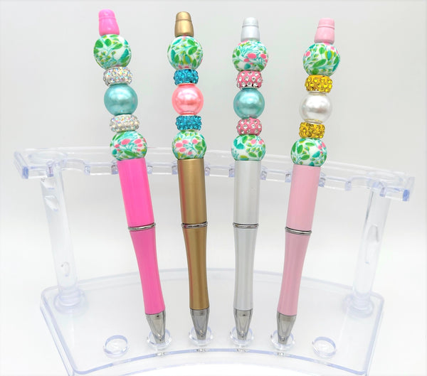 Lilly Silicone Beaded Pen