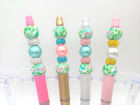 Lilly Silicone Beaded Pen