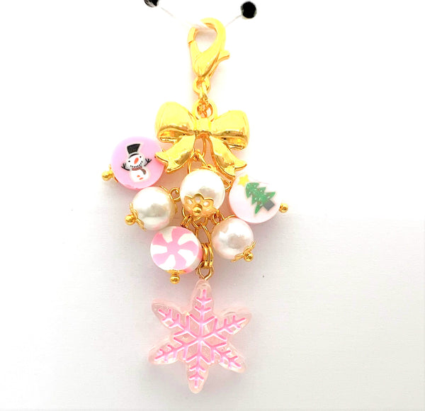 Snowflake Charm Clip