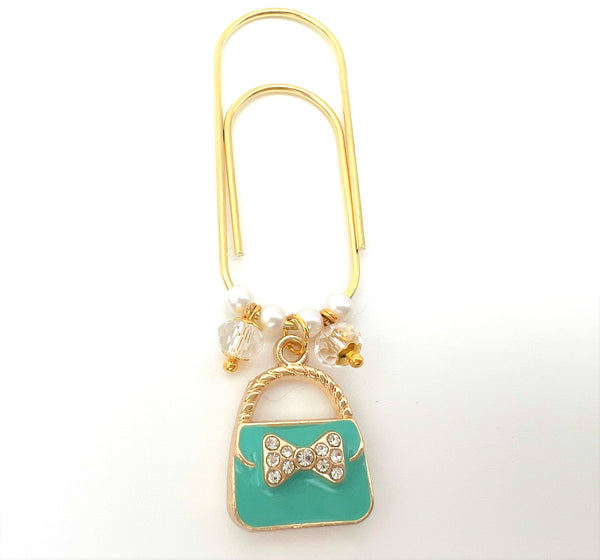 Tiffany Purse Charm Clip or Paperclip
