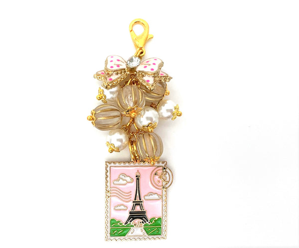Paris Eiffel Tower Charm Clip